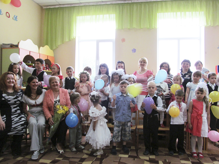 28 травня в дитячому садочку НВК відбулося свято випускників